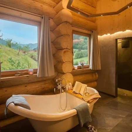 Blockhaus-chalet Zwoasom Feriehus *